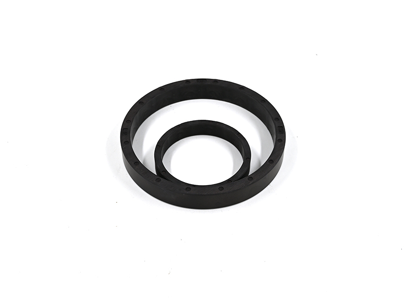 Bldc Ceiling Fans Permanent Magnets 16 Poles Bonded Ferrite Ring Magnet - High Performance Ferrite, 152x133.3x22mm, Black | Smooth Surface, Low Noise, 356g Weight