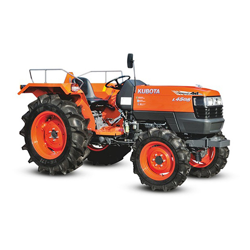 Orange Kubota L4508 4X4 Tractor