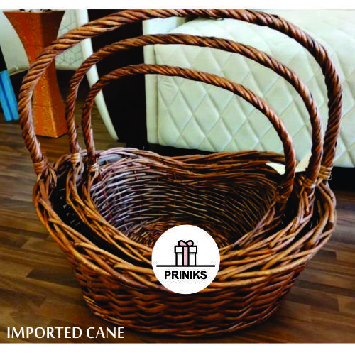 Handle Basket - Durable Plastic, Versatile Design For Easy Storage And Organization