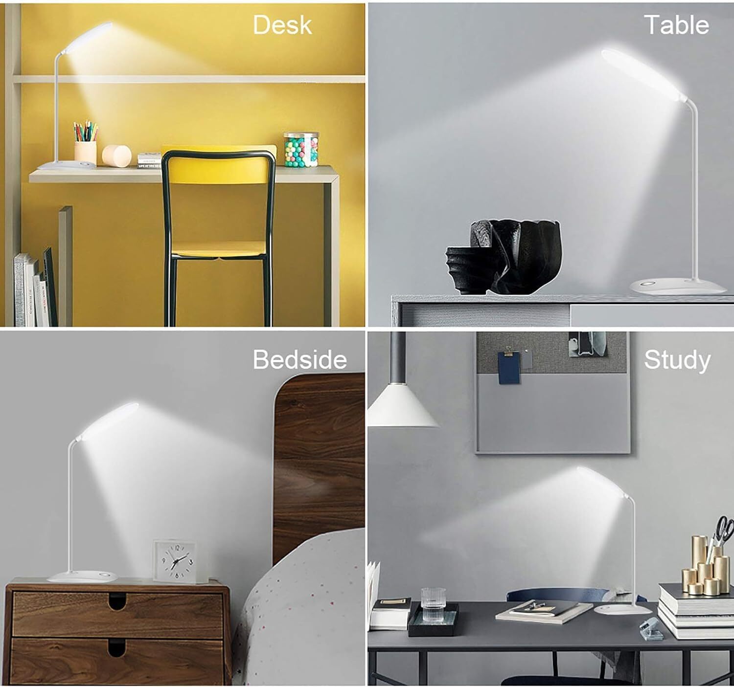 Folding Table Lamp Desk Light.