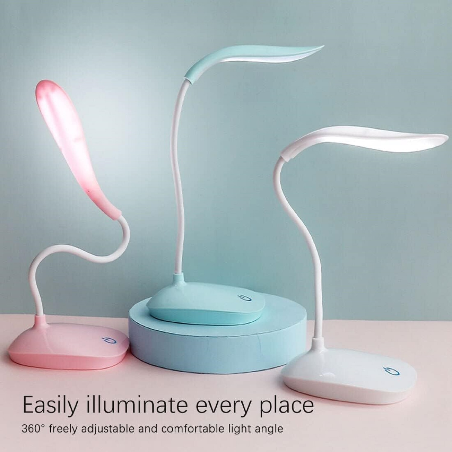 Folding Table Lamp Desk Light.