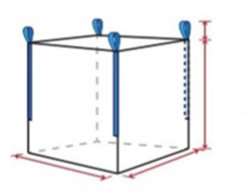 Circular Fibc Bags - Hdpe Material, Customizable Size, Color & Liner | Seamless Tubular Design For Enhanced Durability And Strength