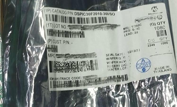 Dspic30f2010-30iso Microchip