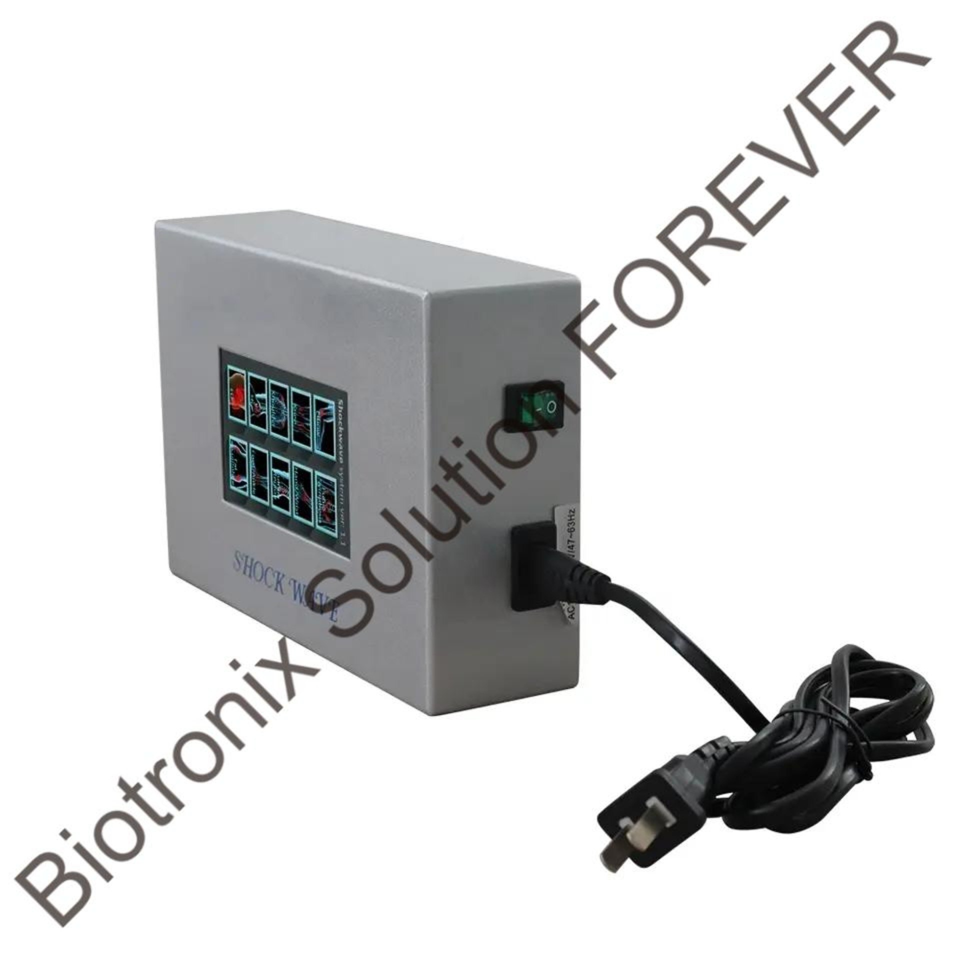 Portable Shock Wave Therapy Device - Plastic, 3kg | Touch Screen, Adjustable Intensity And Frequency, Digital Pain Relief For Muscles And Joints