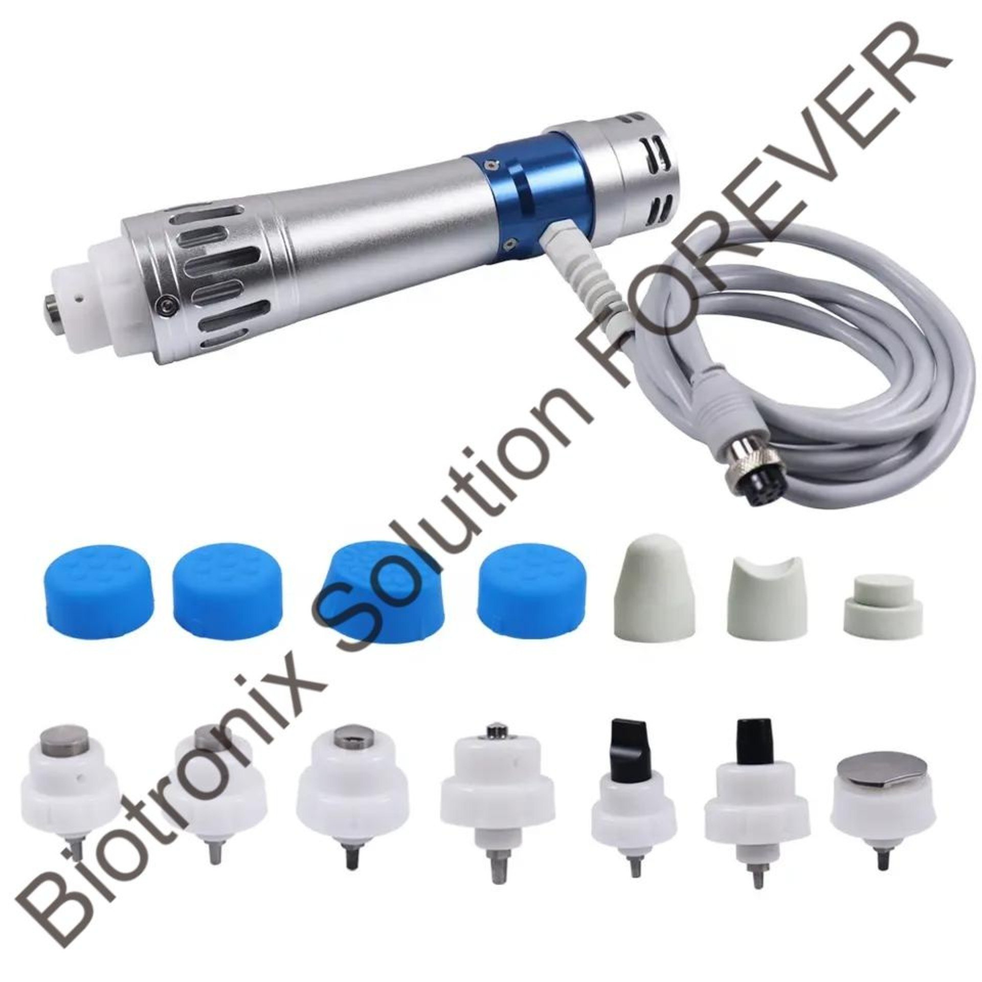 Portable Shock Wave Therapy Device - Plastic, 3kg | Touch Screen, Adjustable Intensity And Frequency, Digital Pain Relief For Muscles And Joints