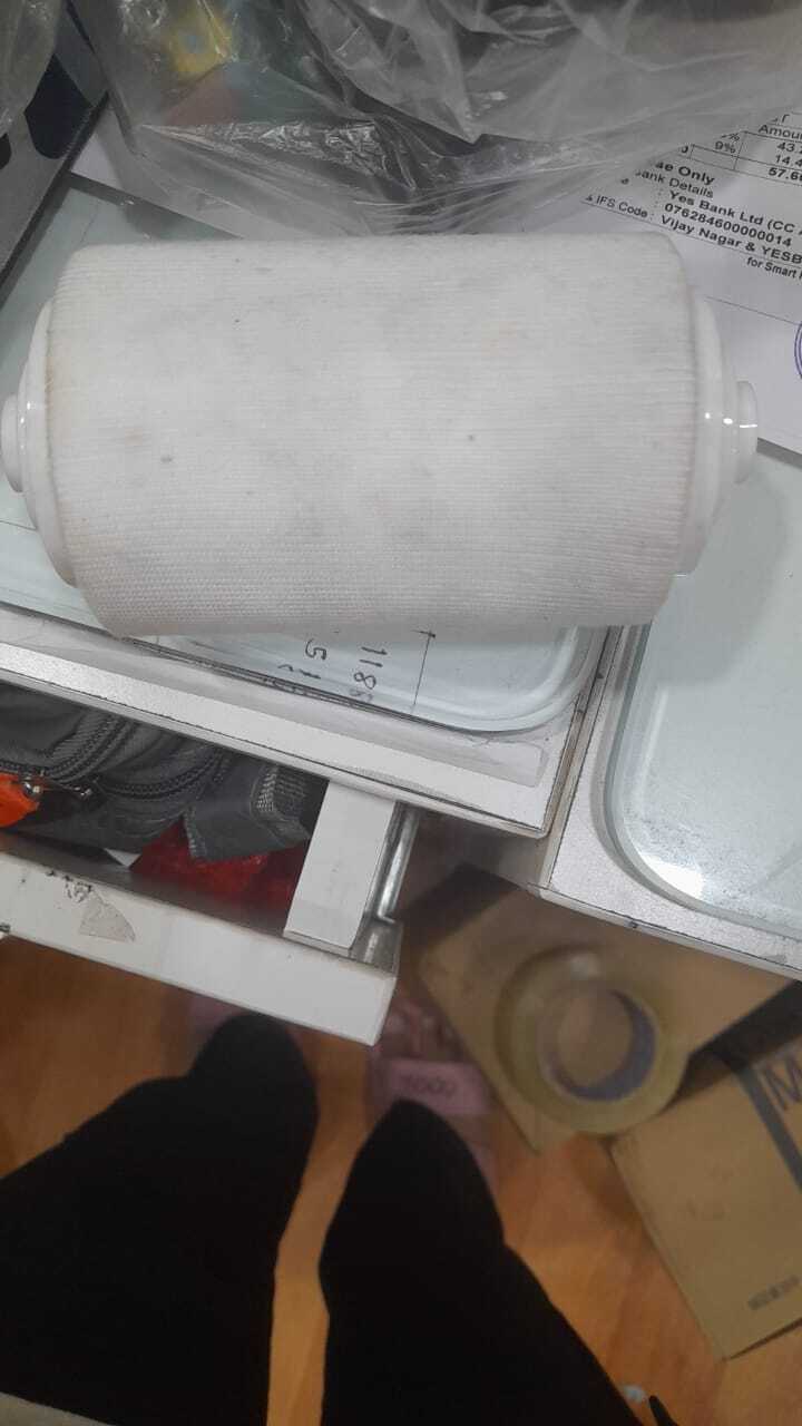 Ink Roller - Bonded Cellulose Fibres, 50mm Od X 10mm Id X 35mm Width | Manual Operation, High Ink Absorption, Durable Material