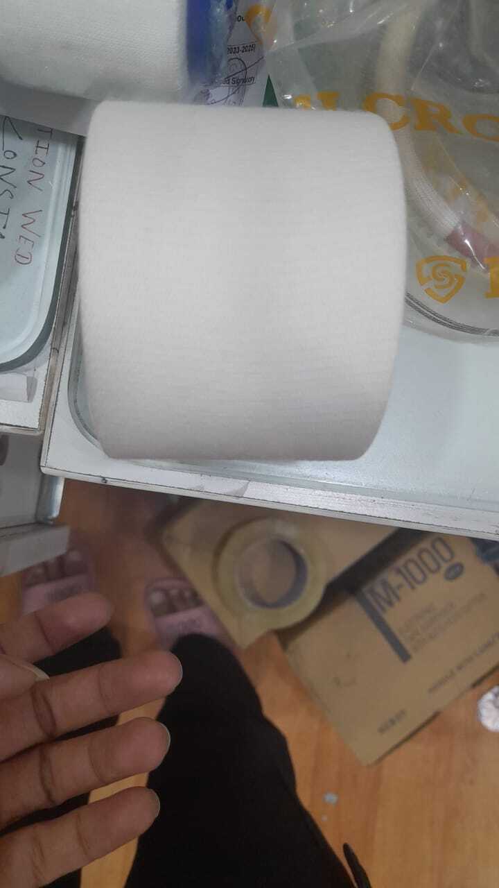 Ink Roller - Bonded Cellulose Fibres, 50mm Od X 10mm Id X 35mm Width | Manual Operation, High Ink Absorption, Durable Material