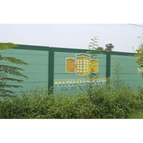 Industrial Compound Wall - RCC Material, Customizable Size Specifications , Smooth Surface Treatment, Enhanced Security & Noise Reduction