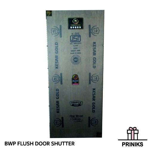 Bwp Flush Doors - Keruing Veneer - Hardwood Core, 30mm Thickness, 9 Ply Pine Plywood, Ideal For Indoor Use