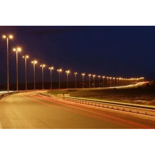 High Mast Street Lighting Poles - Length: 8 Meter (M)
