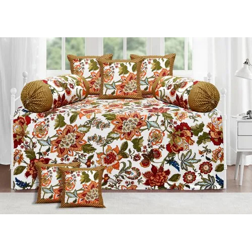 आधुनिक प्रिंटेड डायوان सेट