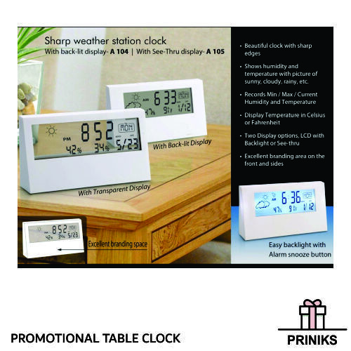 Table Clocks By Priniks