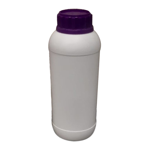 Pesticide Storage Bottle - Plastic, 1000 ml, White | Durable, Leak-Proof for Chemical and Pharmaceutical Use