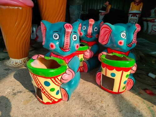 Elephant Dustbin By Khelokudoo