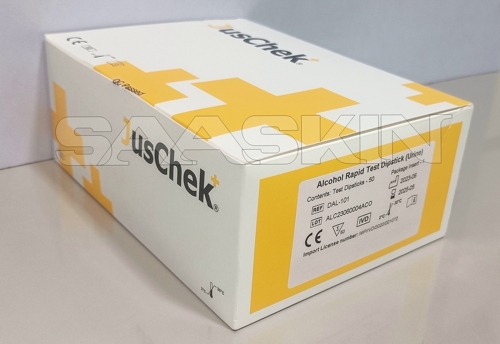 Acro Biotech Alcohol Rapid Test Dipstick - Urine Sample 50 Tests | Highly Sensitive Detection Rapid Results