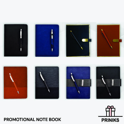 Corporate Diaries - Premium Eco-friendly Paper Notebook | Ideal For Brand Promotion, Customizable Cover Options, And Compact Size