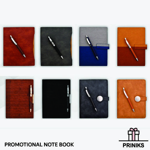 Corporate Diaries - Premium Eco-friendly Paper Notebook | Ideal For Brand Promotion, Customizable Cover Options, And Compact Size