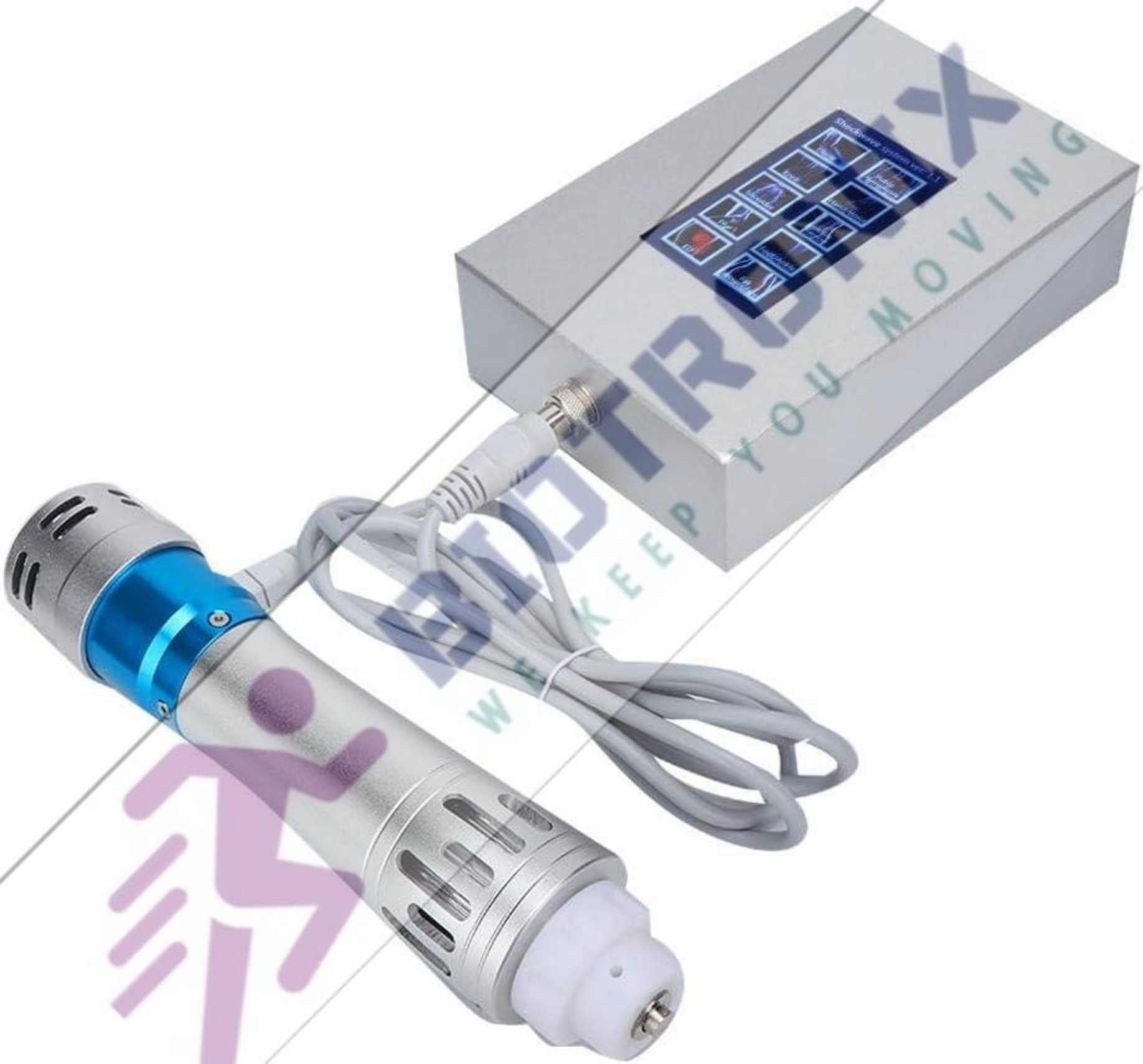 Shockwave Treatment Portable Device Digital Touch Screen Eswt Treatment, For Hospital