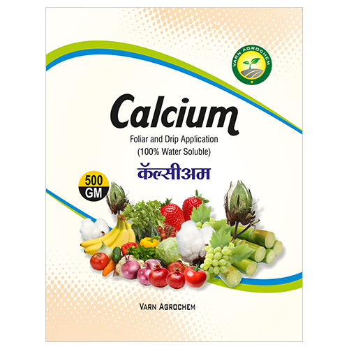 500 Gm Calcium 100% Water Soluble Fertilizer Application: Agriculture