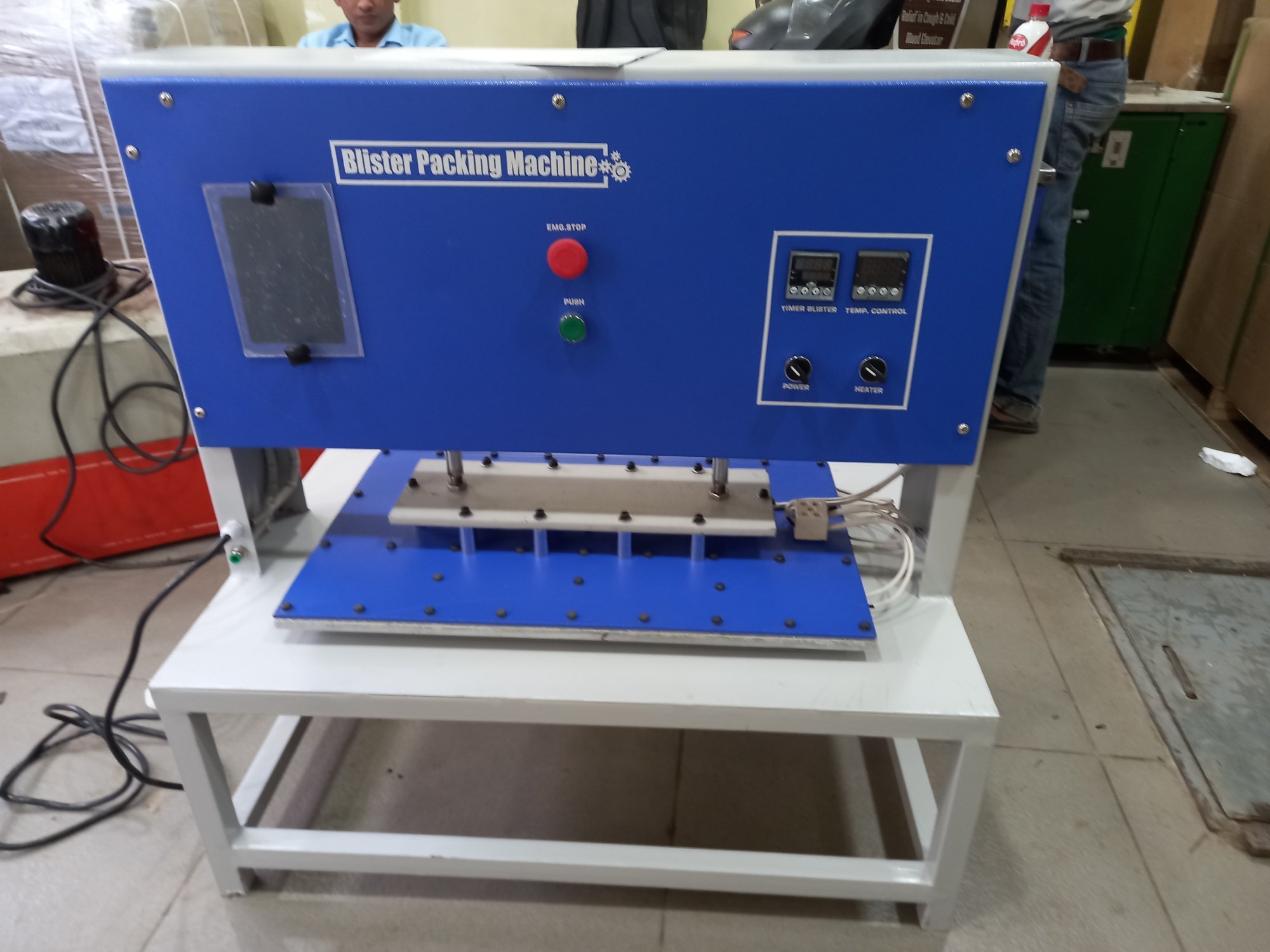 Pneumatic Blister Packaging Machine - Automatic Grade: Semi-automatic