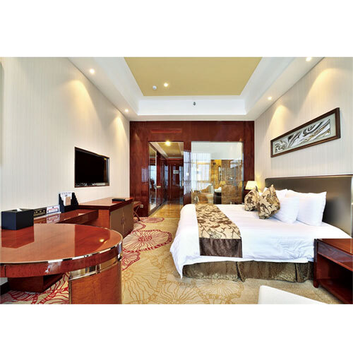 Solid Wood Hotel Room Furniture Modern Design Style - Assembly: No Assembly Required