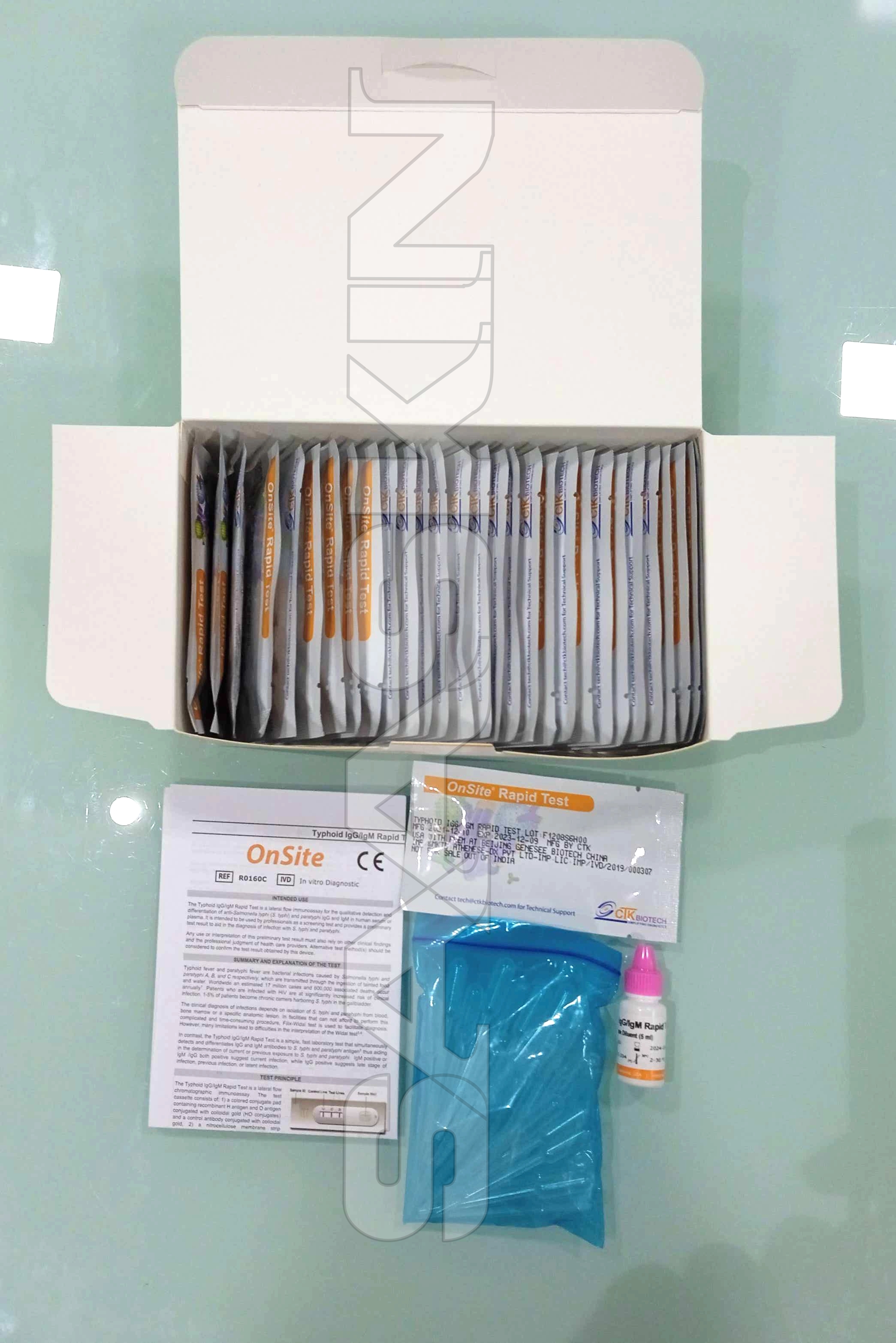 Ctk Biotech Onsite Typhoid Igg/igm Rapid Test