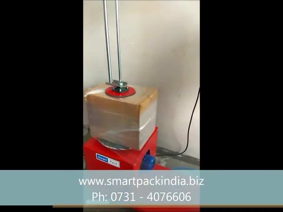 Box Stretch Wrapping Machine - Stainless Steel & Mild Metal | 56x31x83 Cm, Blue, Semi-automatic, 750w Power, 1 Year Warranty