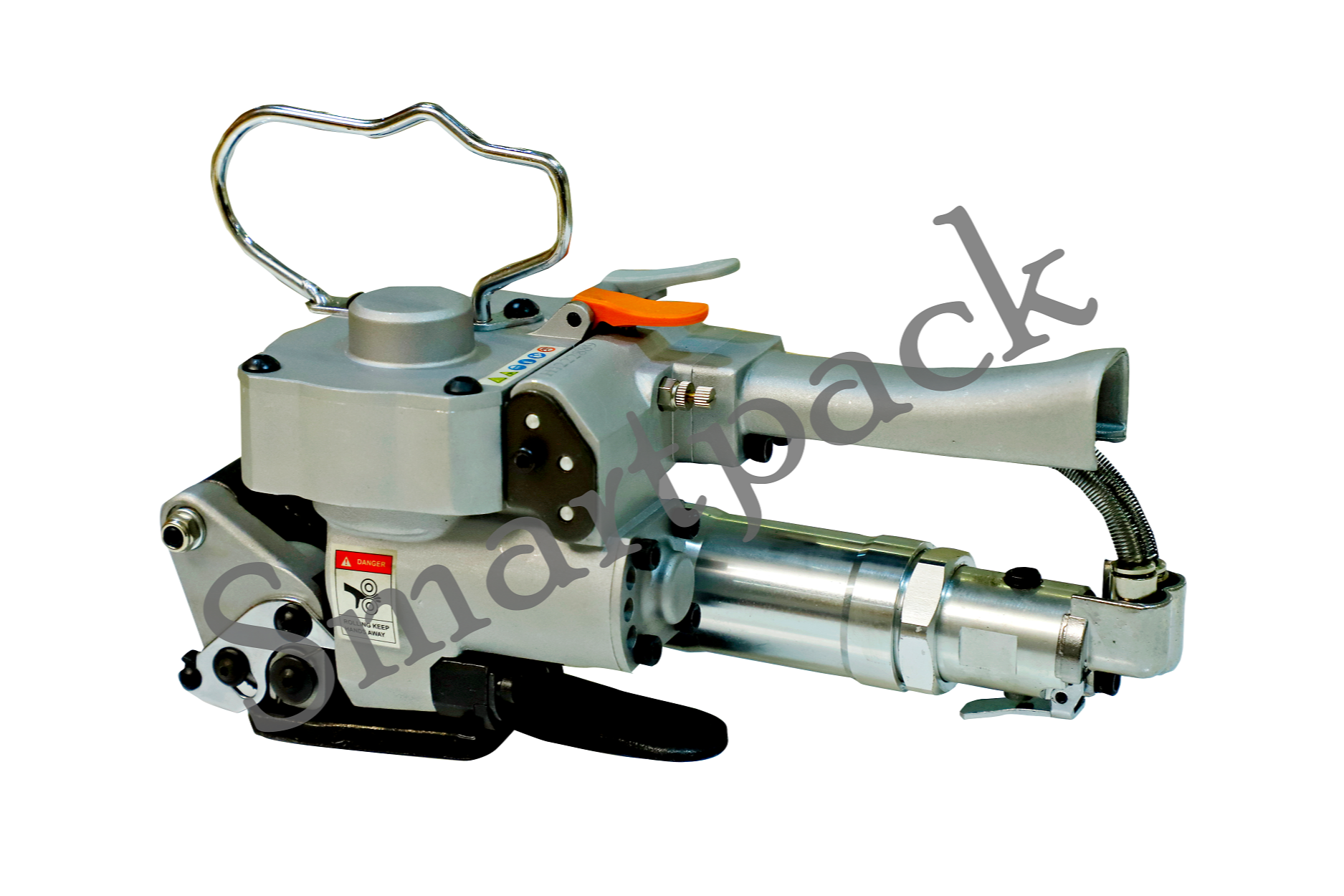Pneumatic Strapping Machine - Stainless Steel, 275x115x130 Mm | High Efficiency, Lightweight, Durable, Pet/pp Strap Compatible, High Tension Strength 280 Kg, Low Noise Operation