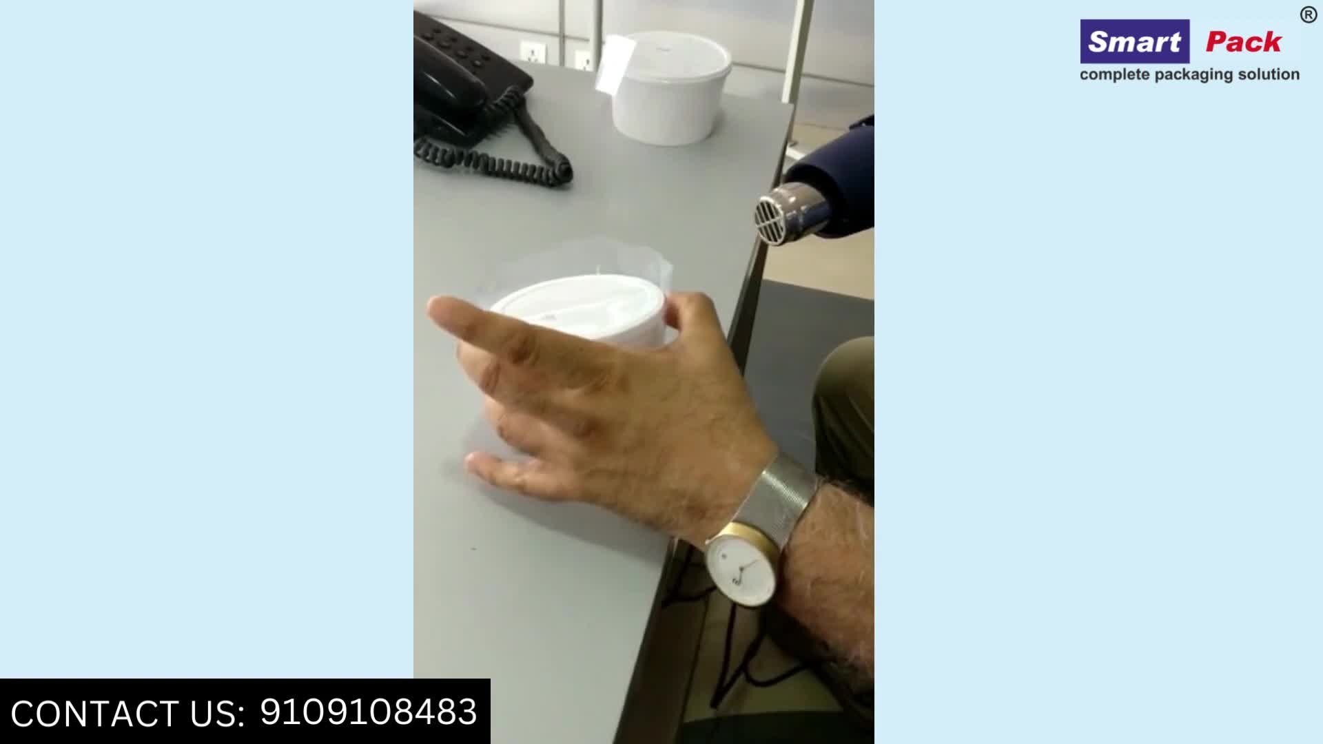 Pvc Shrink Film Tube - Color: Silver