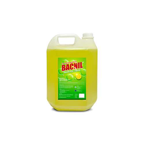 Dishwash Liquid Gel - 5L Eco-Friendly Formula | Lemon Scented, Tough on Grease, Hand Washing & Dishwasher Safe