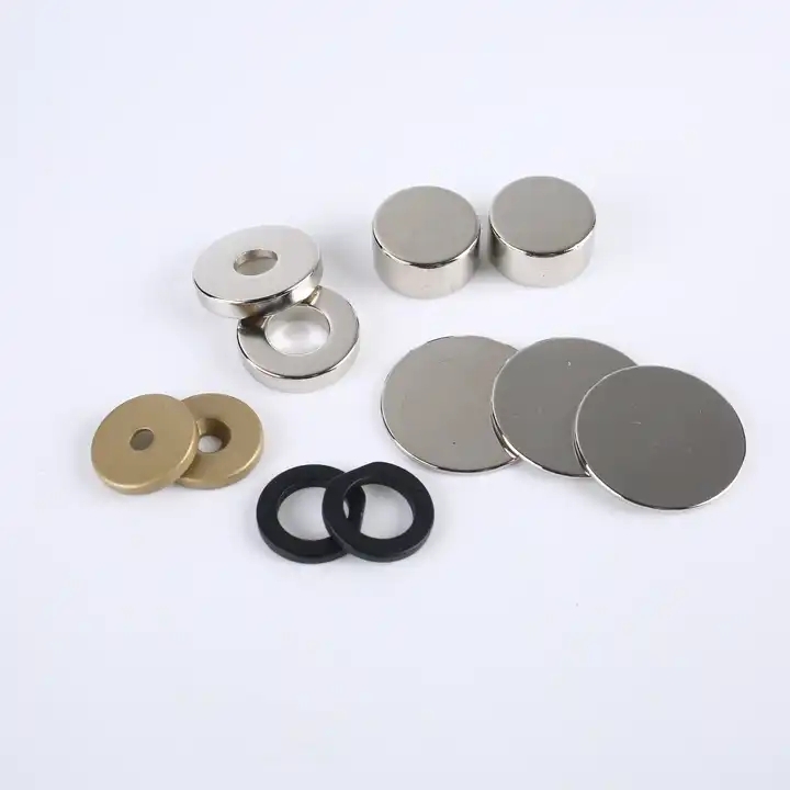 Neodumium Round Magnets Sintered Ndfeb Ring Magnet - Application: Door Catches