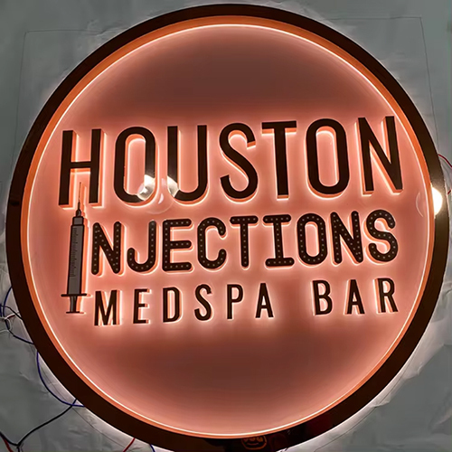 Wall Signage - Body Material: Galvanized Sheet