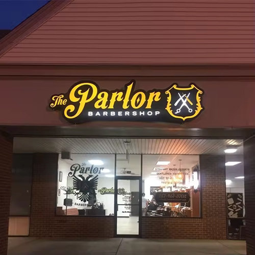 Backlit Signage - Body Material: Galvanized Sheet