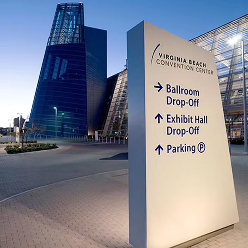 Pylon Signage - Body Material: Acylic