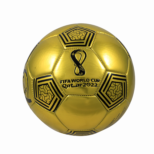 Fifa Golden Ball With Embossing - Circumference: Round