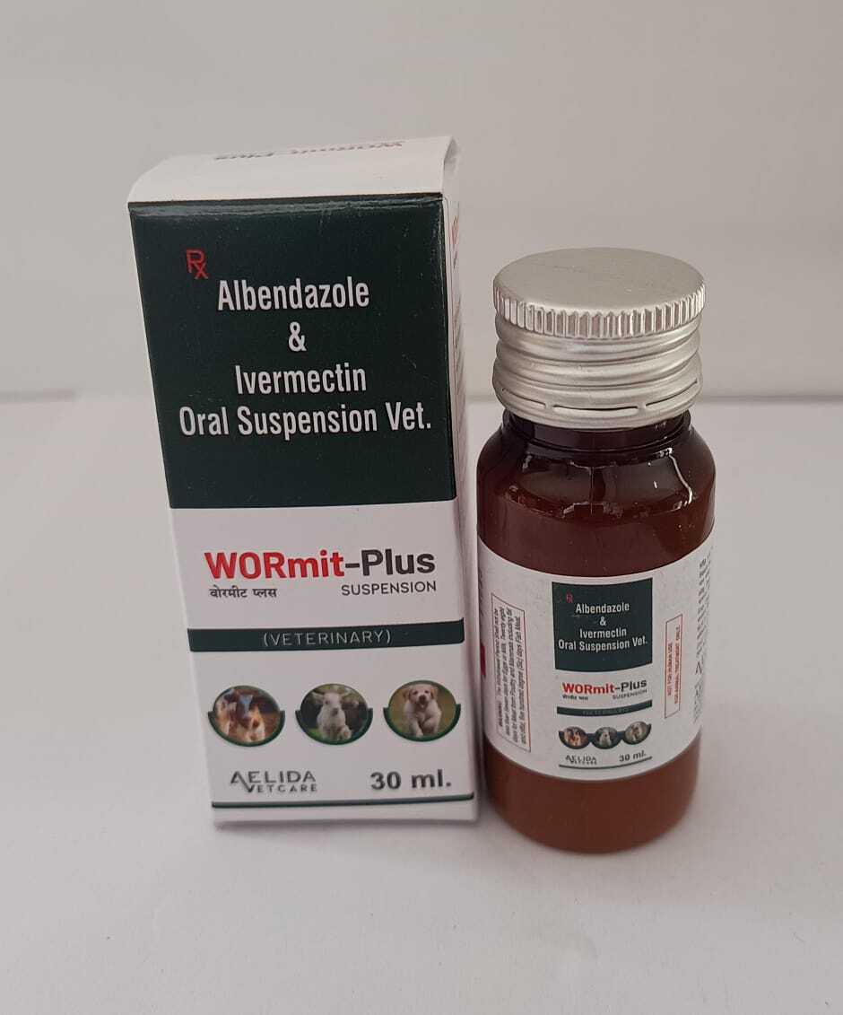 Albendazole And Ivermection Suspension - Long Acting Formula | Effective Treatment For Bacterial Infections In Veterinary Care