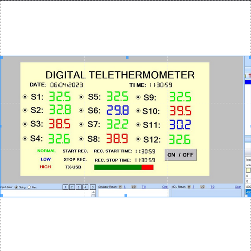 Digital Tele Thermometer