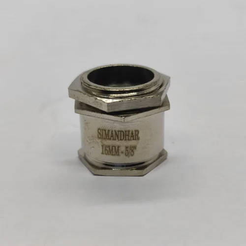 16mm Single Compression Cable Gland - Brass Material, 16mm Dimensions | Industrial Application, Warranty Included