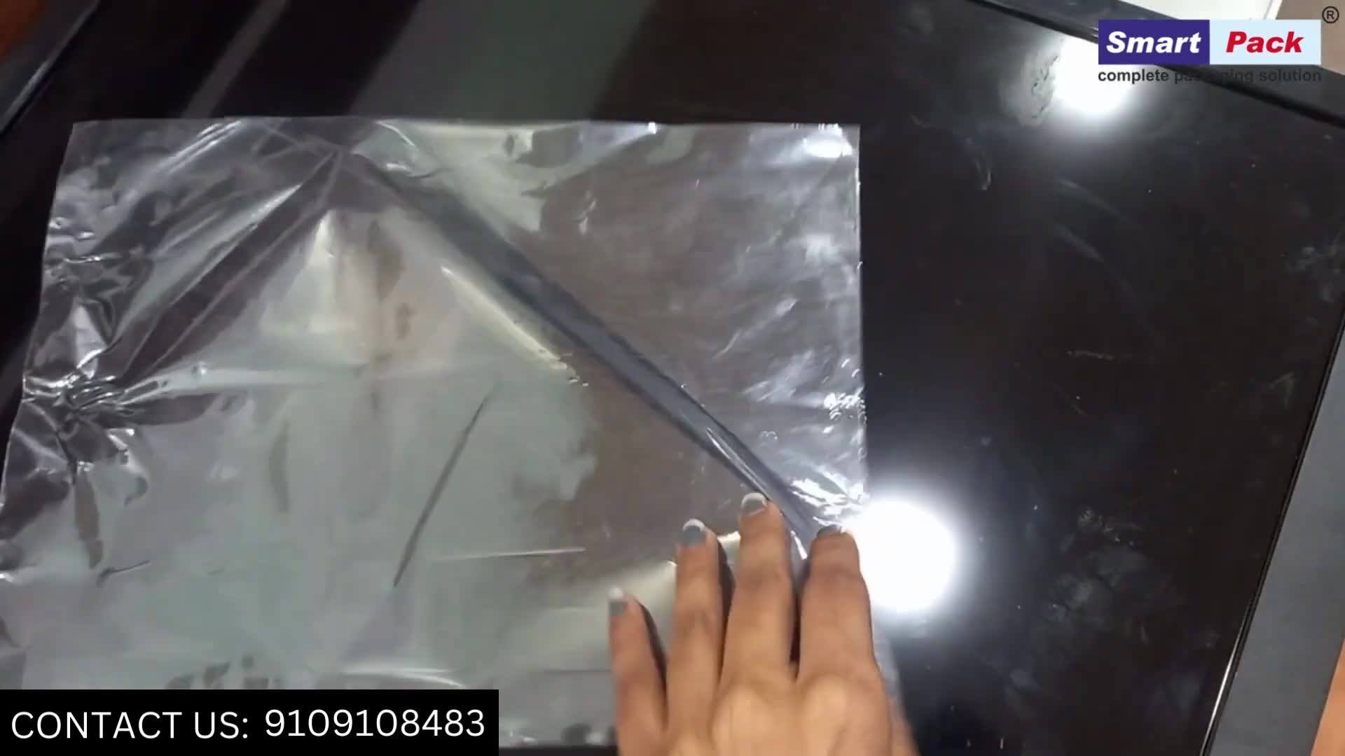 Polyolefin Shrink Film - 8 Inch | Silver Pet Stretch Film, Premium Quality Temperature Sensitive Material