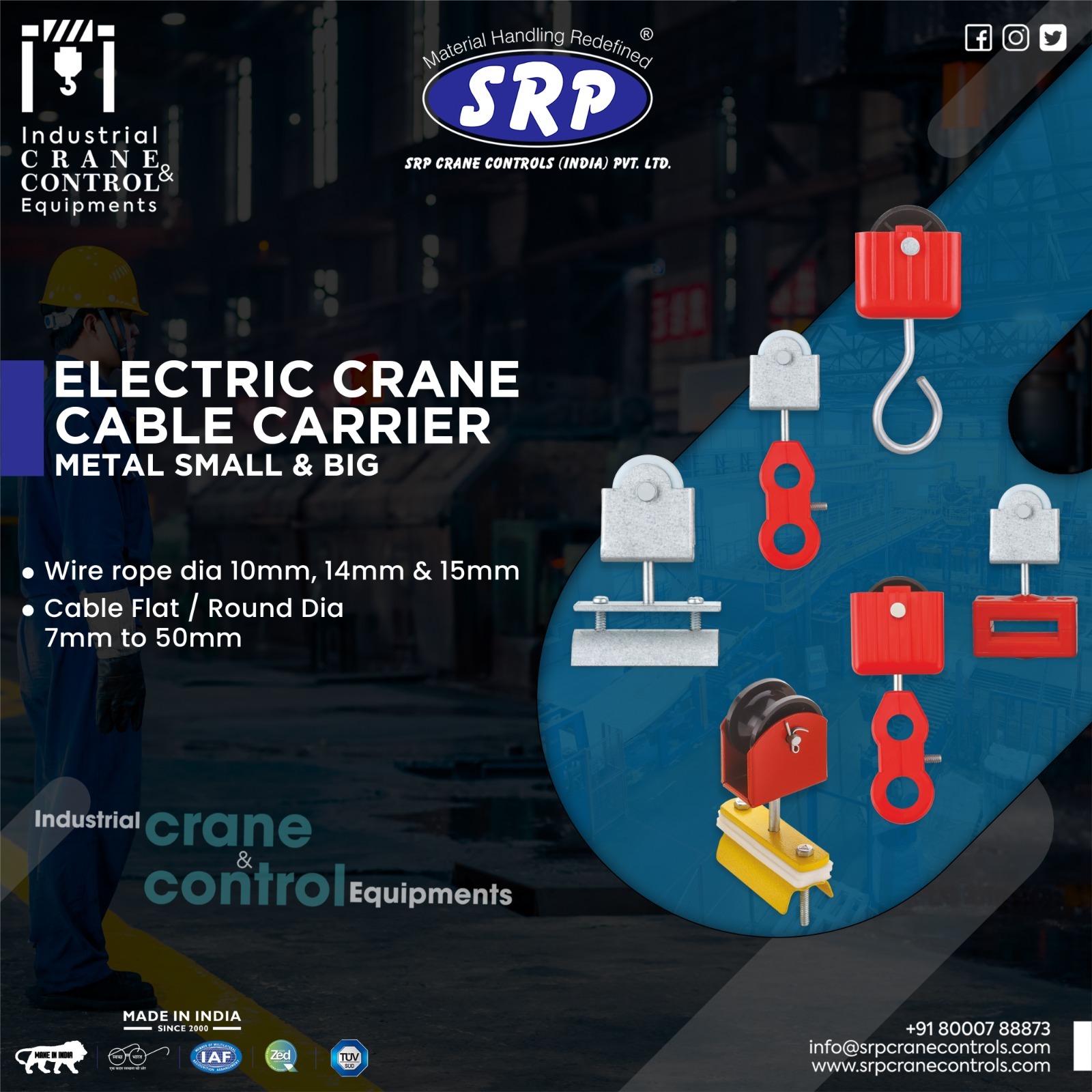 Cable Carrier Trolley Srp E-3