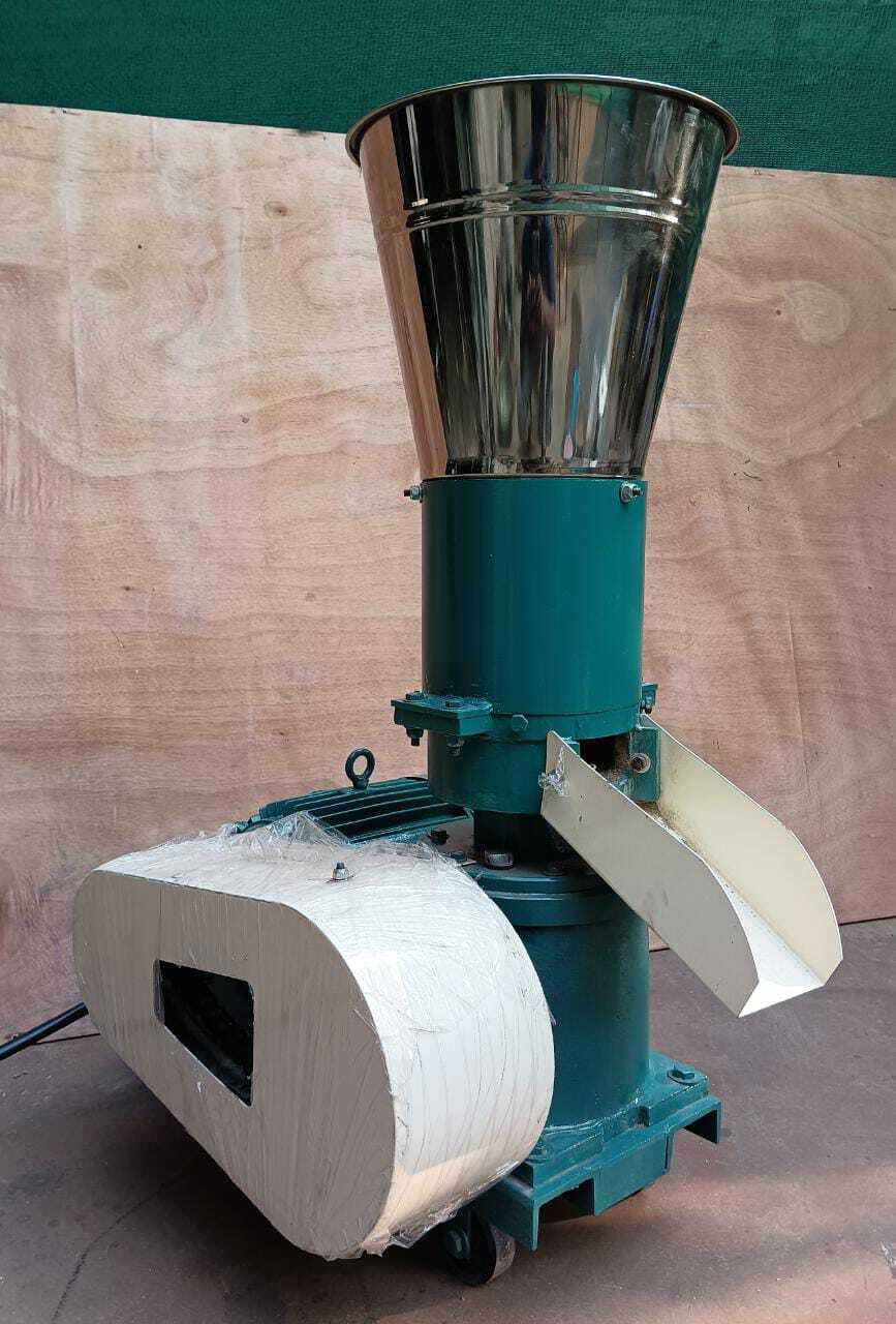 5hp Pashuaahar Pellets Making Machine - Color: Sliver Blue