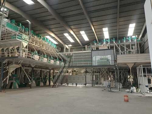 पूर्ण स्वचालित दाल मिल संयंत्र