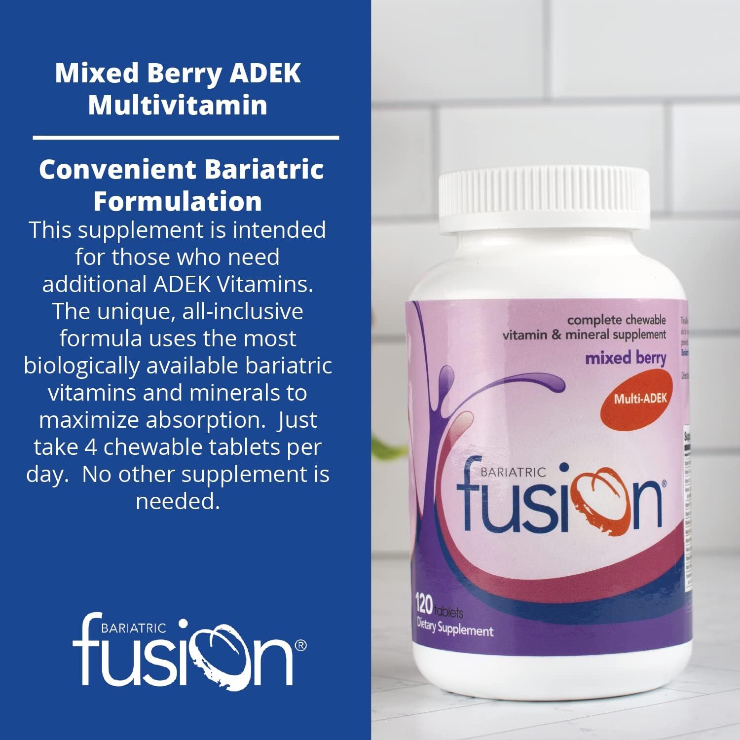 Bariatric Fusion Chewable Multivitamin