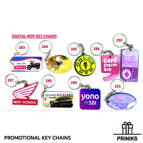 Promotional Key Chains - Durable Metal Construction, Customizable Design Options, Versatile Use For Marketing And Events