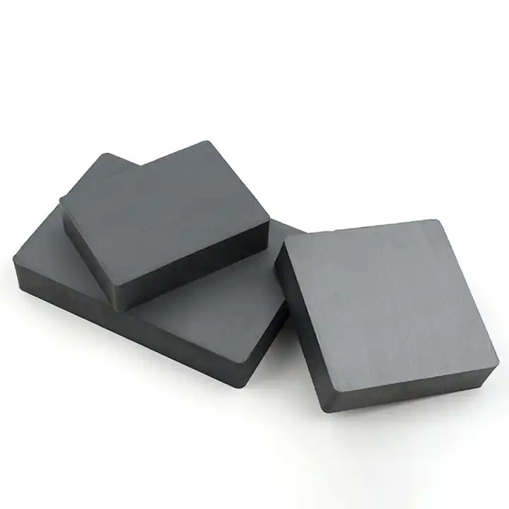 Ceramic Magnets Sintered Ferrite Block Magnet - Application: Dc Motor