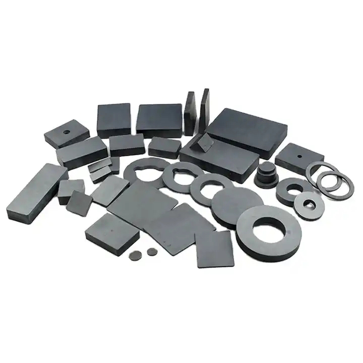 Ceramic Ferrite Magents Sintered Ferrite Ring Magnet - Application: Industriualdc Motor