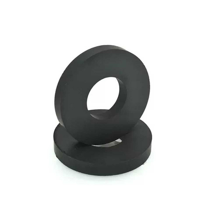 Ceramic Ferrite Magents Sintered Ferrite Ring Magnet - Application: Industriualdc Motor