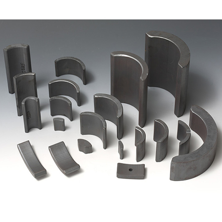 Ceramic Magents Sintered Ferrite Arc Magnet - Application: Industriual