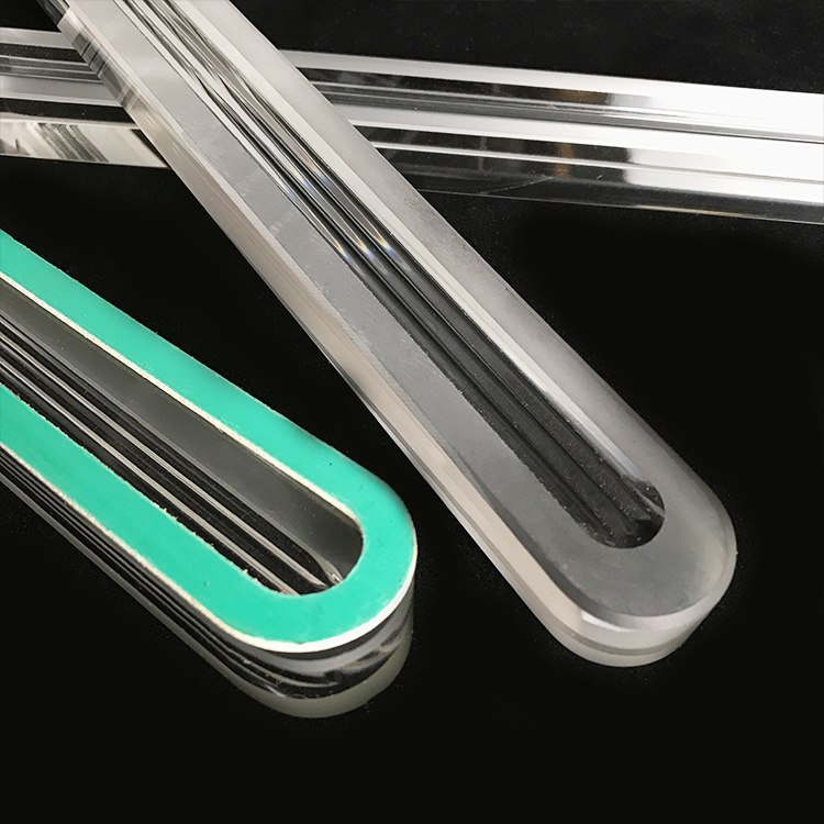 Reflex Borosilicate Glass Din 7081 For Level Gauge - Color: Silver