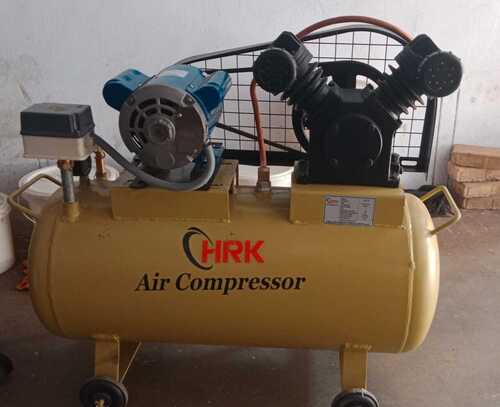 1 Hp Piston Air Compressor - Color: Yellow